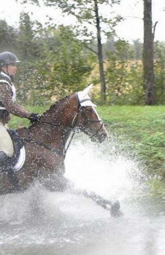 photo par Mimo Sur ma jument au fun show de Napierville, cross, 2 oct. 2011. :)