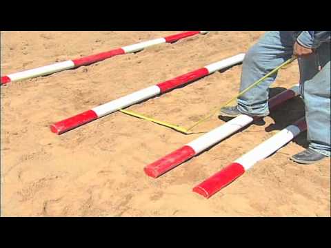 AQHA's One Pole at a Time: Comment mesurer et se monter un parcours d'obstacles western 2/3